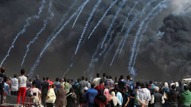 ইসরাইলি সেনাদের গুলিতে ৩ ফিলিস্তিনি নিহত, ৯৫০ আহত