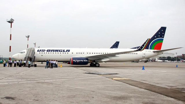 ইউএস-বাংলার বিমানে বিকট শব্দ, উড়ল ৪ ঘণ্টা পর