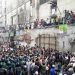 মার্কেট উচ্ছেদ অভিযানে পুলিশের উপর ব্যবসায়ীদের হামলা