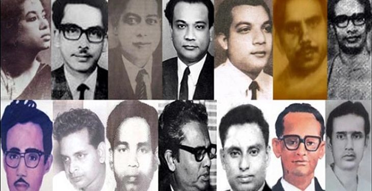 শহীদ বুদ্ধিজীবী দিবস আজ