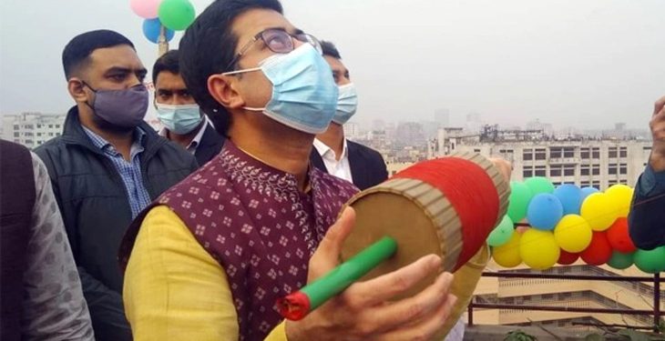 ঘুড়ি উৎসবে বিশ্বব্যাপী আনন্দের বার্তা দিলেন মেয়র