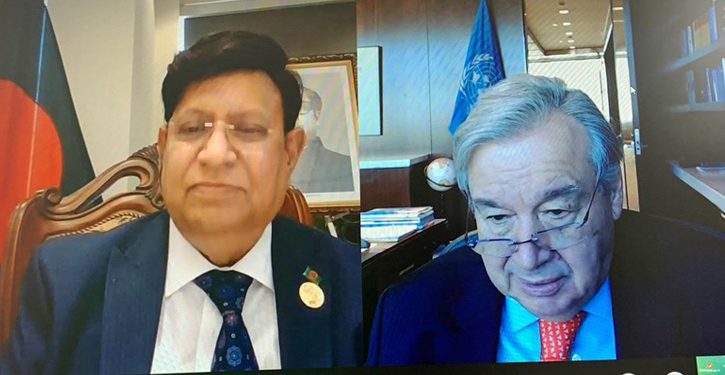 করোনা মোকাবিলায় বাংলাদেশের প্রশংসায় জাতিসংঘ মহাসচিব