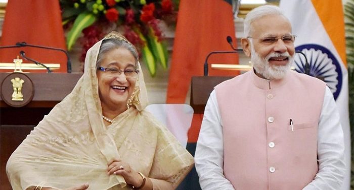 ফেনী নদীর ওপর মৈত্রী সেতুর উদ্বোধন