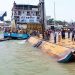 দৌলতদিয়া ঘাটের পন্টুন ছিঁড়ে পদ্মায় মাইক্রোবাস