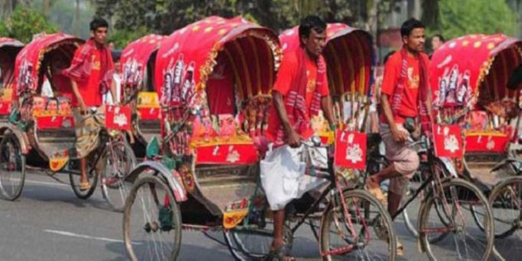 সোমবার থেকে গণপরিবহন বন্ধ, চলবে রিকশা