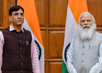 ভারতের নতুন স্বাস্থ্যমন্ত্রী মানসুখ মান্দাভিয়া