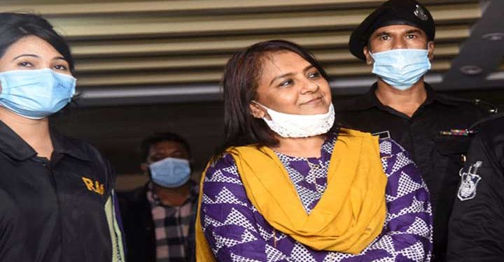 হেলেনা জাহাঙ্গীর আরও ৮ দিনের রিমান্ডে