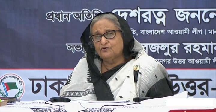 চন্দ্রিমা উদ্যানে জিয়াউর রহমানের কবর নেই : প্রধানমন্ত্রী