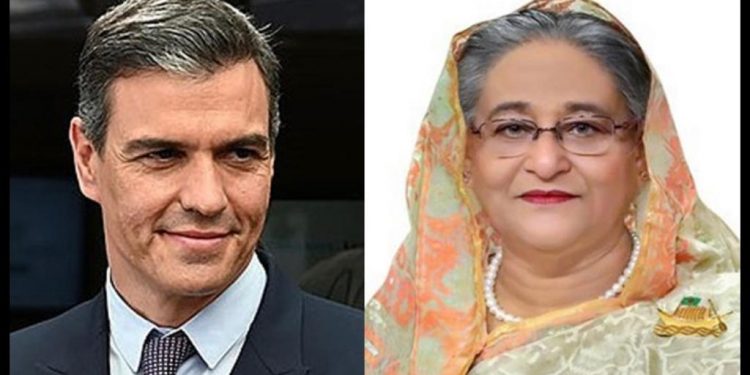 প্রধানমন্ত্রী শেখ হাসিনার দূরদর্শী নেতৃত্বের প্রশংসায় স্পেনের প্রেসিডেন্ট