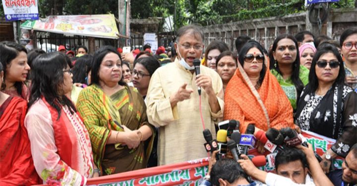 বিএনপিকে প্রতিহতের ডাক তথ্যমন্ত্রীর