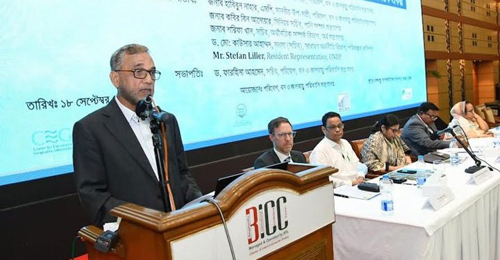 ‘এনএপি বাস্তবায়িত হলে জলবায়ু পরিবর্তন মোকাবিলা সহজতর হবে’