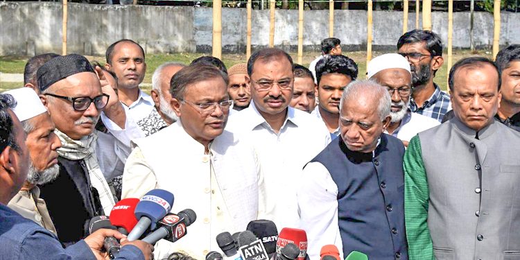 হাওয়া ভবনের বড় চোরদের হাতে দেশ তুলে দেয়া যাবে না: তথ্যমন্ত্রী