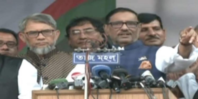 রাতে ব্রাজিল-আর্জেন্টিনার খেলা হবে, অপশক্তির বিরুদ্ধে খেলবে আ. লীগ: কাদের