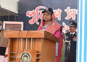 পুলিশ সব সময় মানুষের পাশে আছে : প্রধানমন্ত্রী