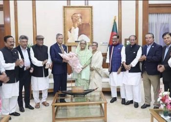 সাহাবুদ্দিন চুপ্পুকে প্রধানমন্ত্রীর অভিনন্দন