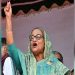 বিপুল ভোটে বিজয়ী প্রধানমন্ত্রী শেখ হাসিনা