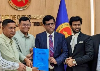 শেখ হাসিনাসহ তিন জনের বিরুদ্ধে প্রসিকিউশনে তদন্ত প্রতিবেদন দাখিল