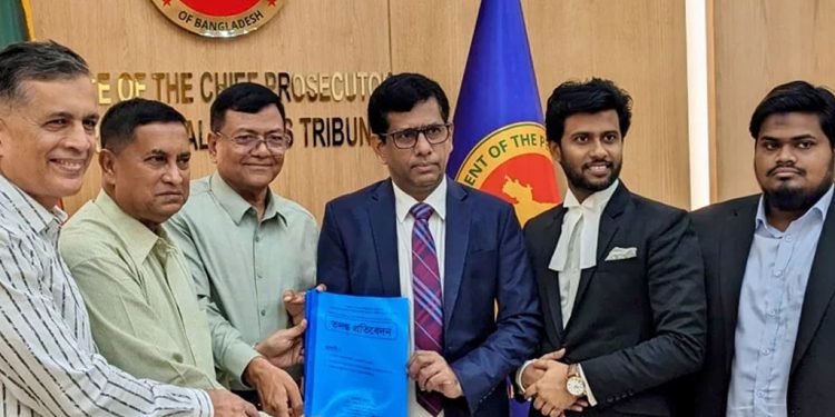 শেখ হাসিনাসহ তিন জনের বিরুদ্ধে প্রসিকিউশনে তদন্ত প্রতিবেদন দাখিল